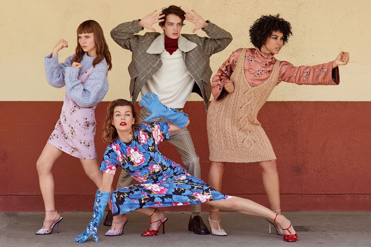 Milla Jovovich Stars in KENZO's FW18 Campaign Film and Imagery