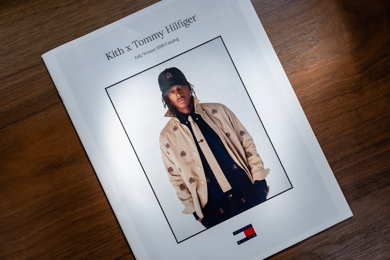 tommy hilfiger kith fall winter 2018 catalog closer look ronnie fieg