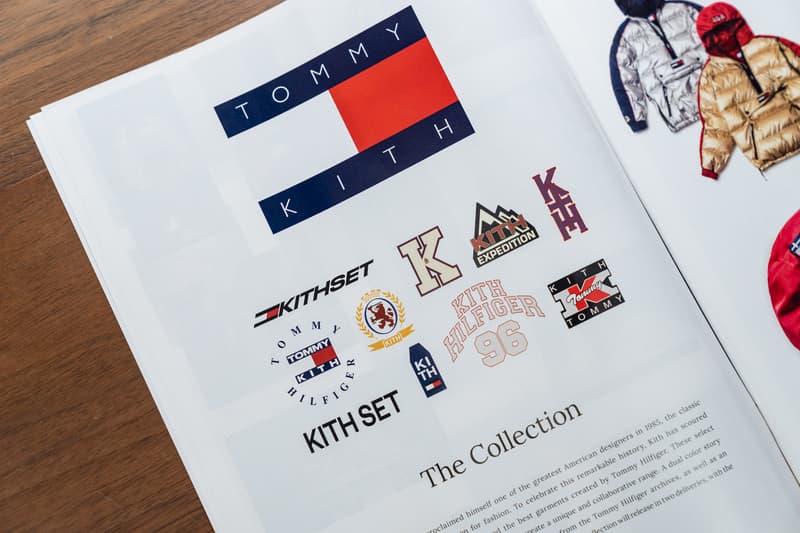 tommy hilfiger kith fall winter 2018 catalog closer look ronnie fieg