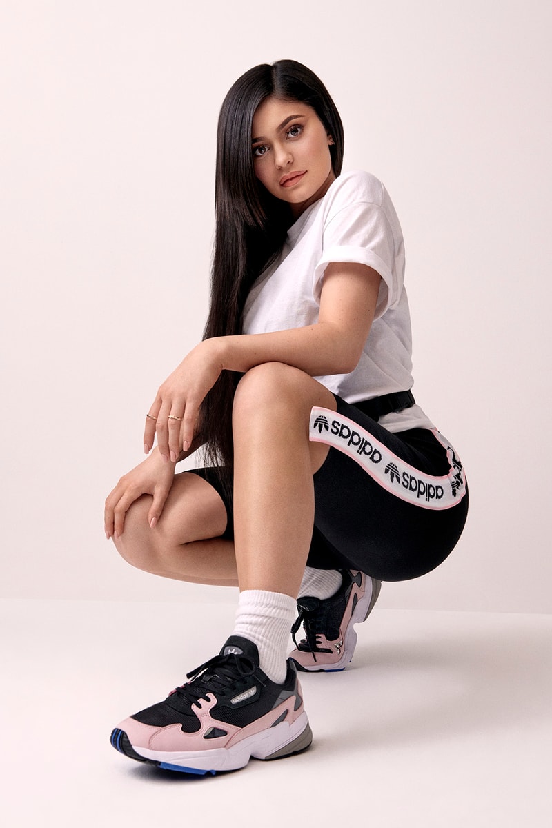Kylie Jenner adidas Originals Fall/Winter 2018 "Falcon" Campaign Travis Scott Kim Kardashian Kanye West