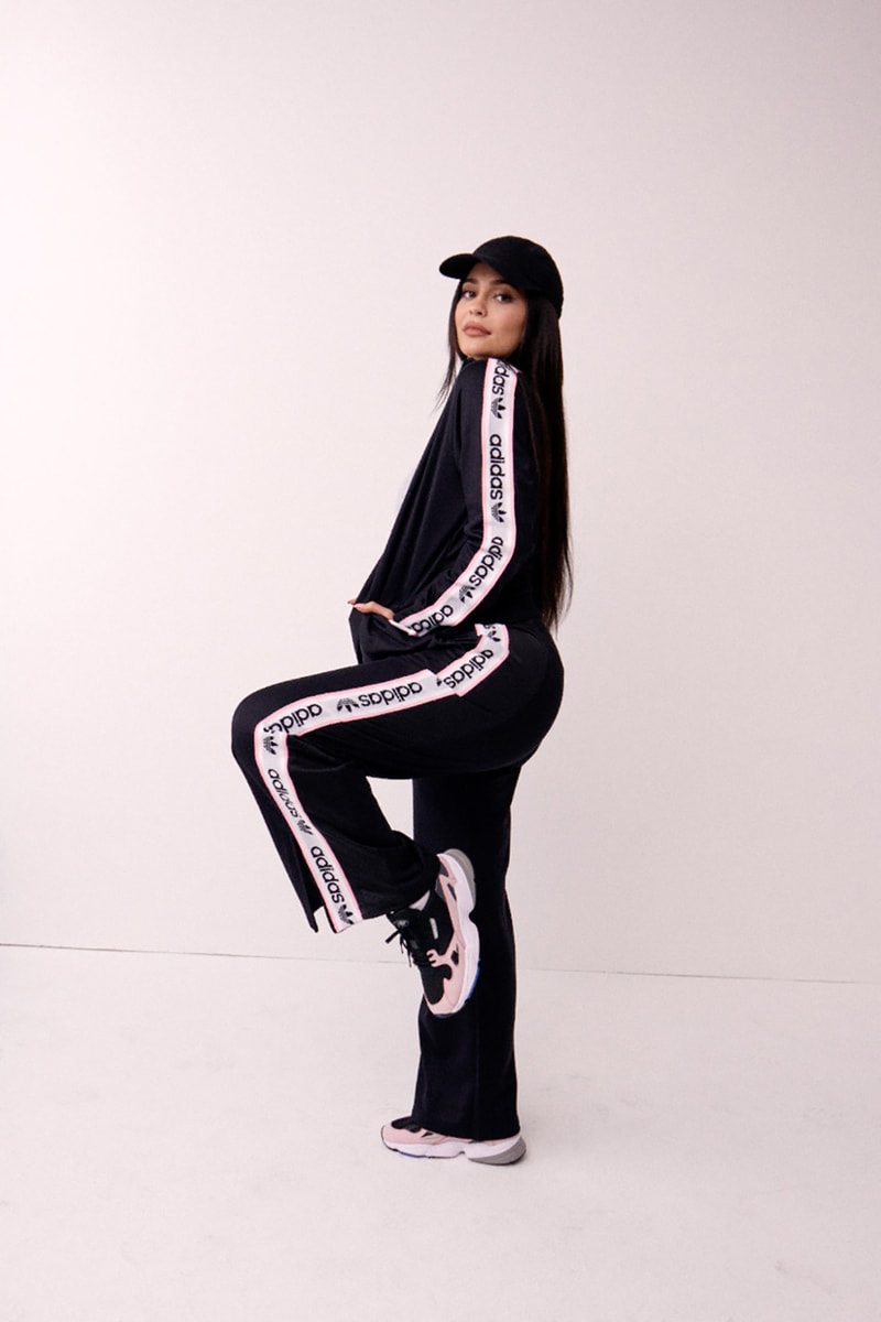 Kylie Jenner adidas Originals Fall/Winter 2018 "Falcon" Campaign Travis Scott Kim Kardashian Kanye West