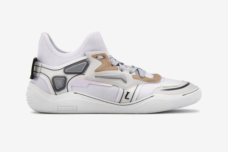 Lanvin Diving sneaker Dark Blue white Light Grey neoprene mid top new colorways pre order release date price info sneakers footwear trainer luxury