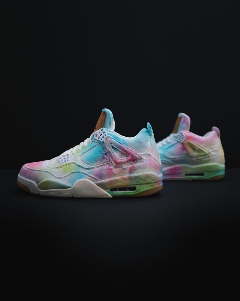 larry luk tie dye levis air jordan 4 white 2018 footwear