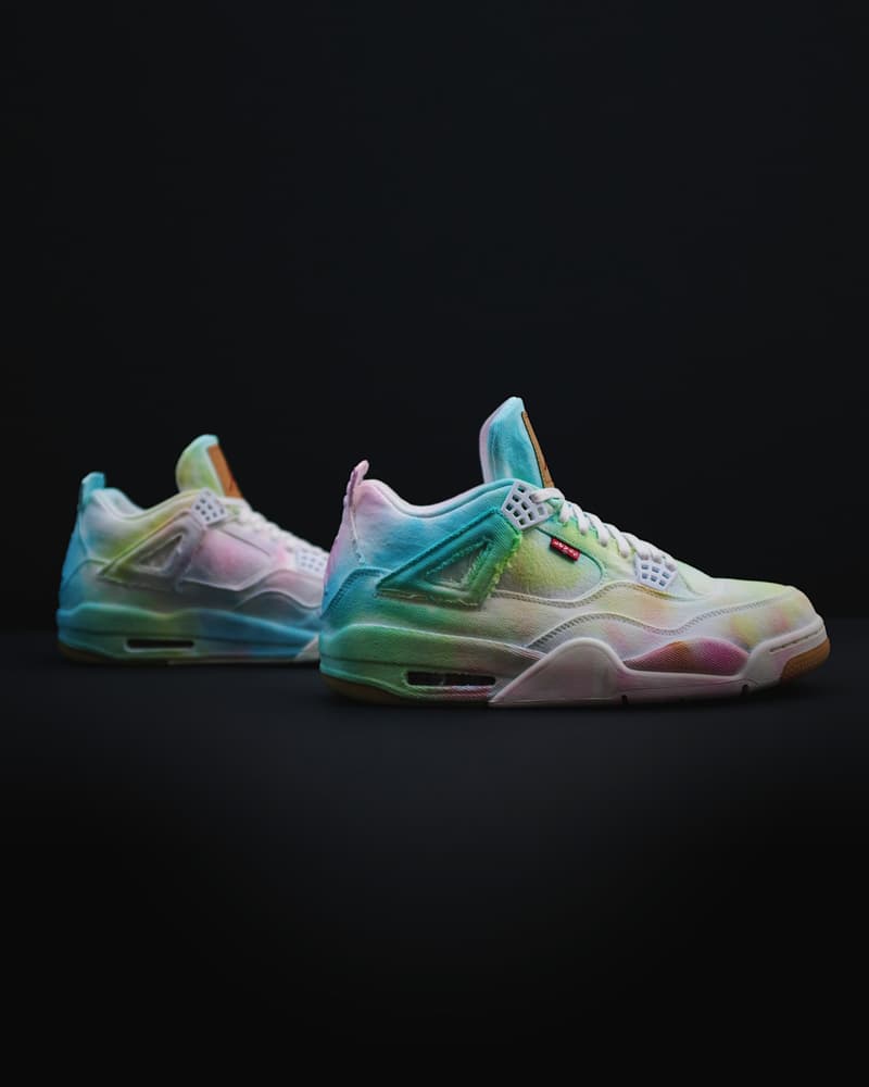 larry luk tie dye levis air jordan 4 white 2018 footwear