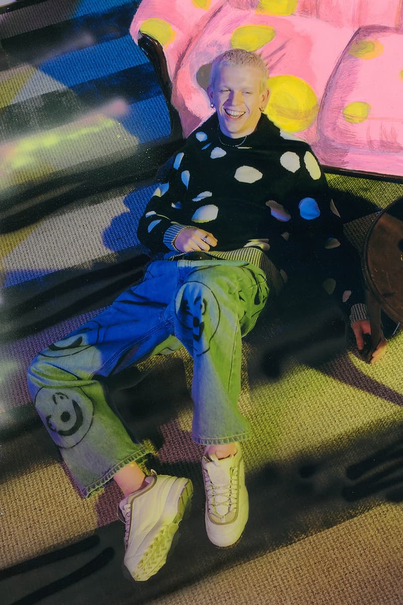 Liam Hodges Fall/Winter 2018 Campaign Autumn Collection Mr. Blobby Inspired Available Dover Street Market London Store Shop Basement Floor