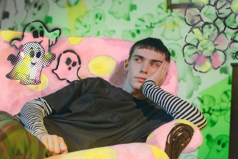 Liam Hodges Fall/Winter 2018 Campaign Autumn Collection Mr. Blobby Inspired Available Dover Street Market London Store Shop Basement Floor