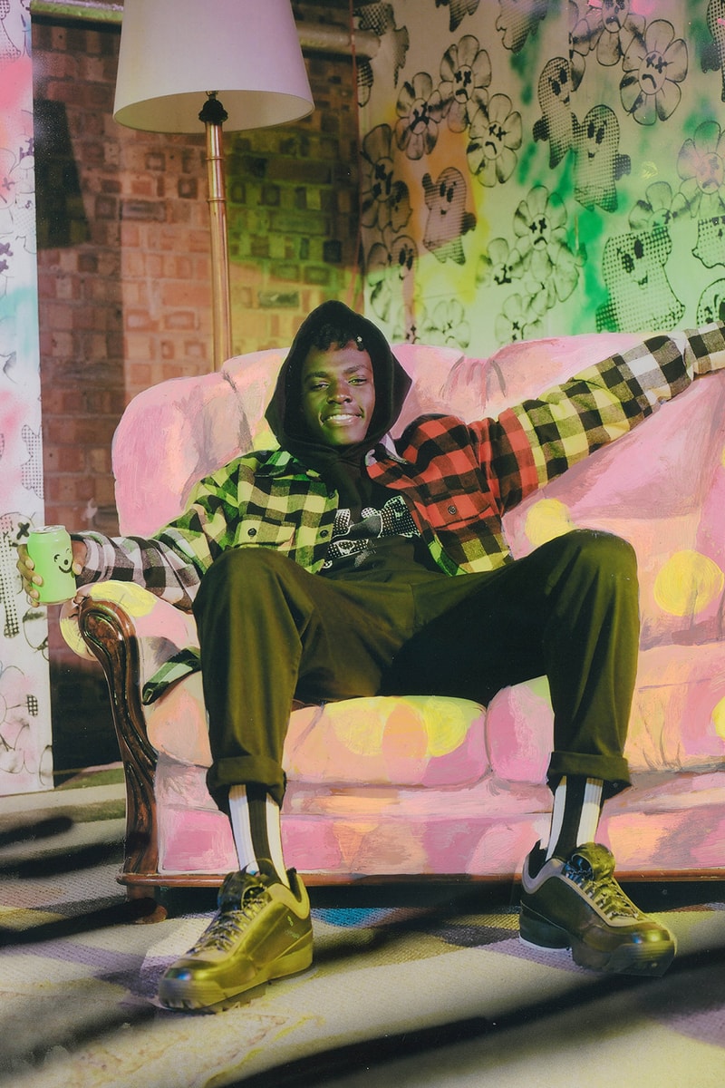 Liam Hodges Fall/Winter 2018 Campaign Autumn Collection Mr. Blobby Inspired Available Dover Street Market London Store Shop Basement Floor
