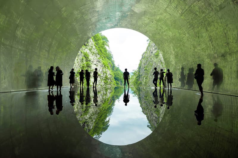 mad architects echigo tsumari art triennale niigata japan tunnel installations design architecture