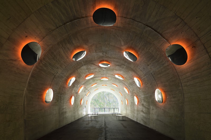 mad architects echigo tsumari art triennale niigata japan tunnel installations design architecture