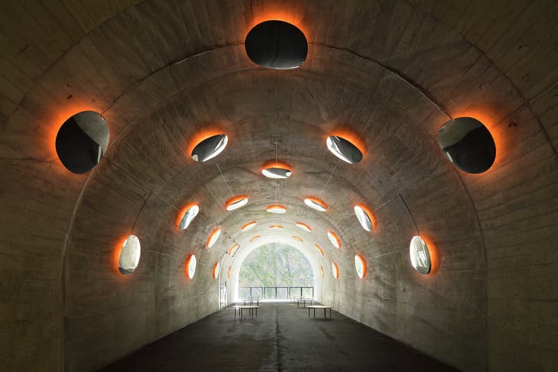 mad architects echigo tsumari art triennale niigata japan tunnel installations design architecture