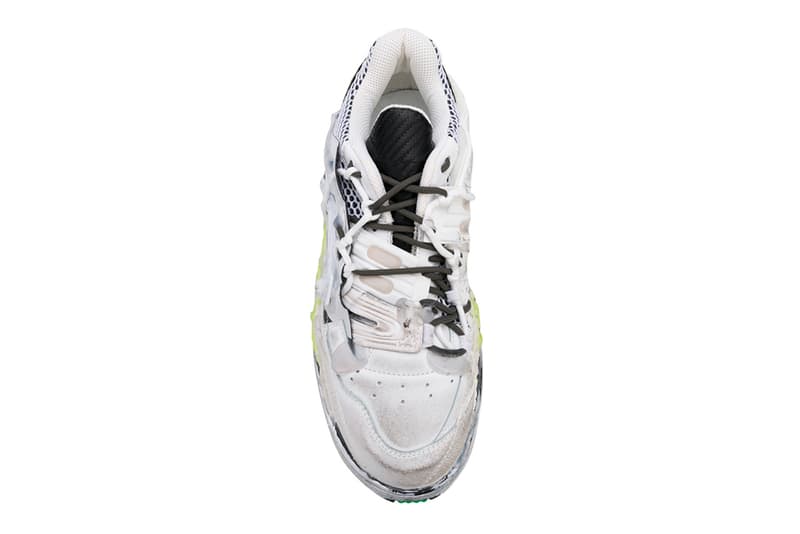 Maison Margiela Fusion Sneaker white yellow green release info john galliano