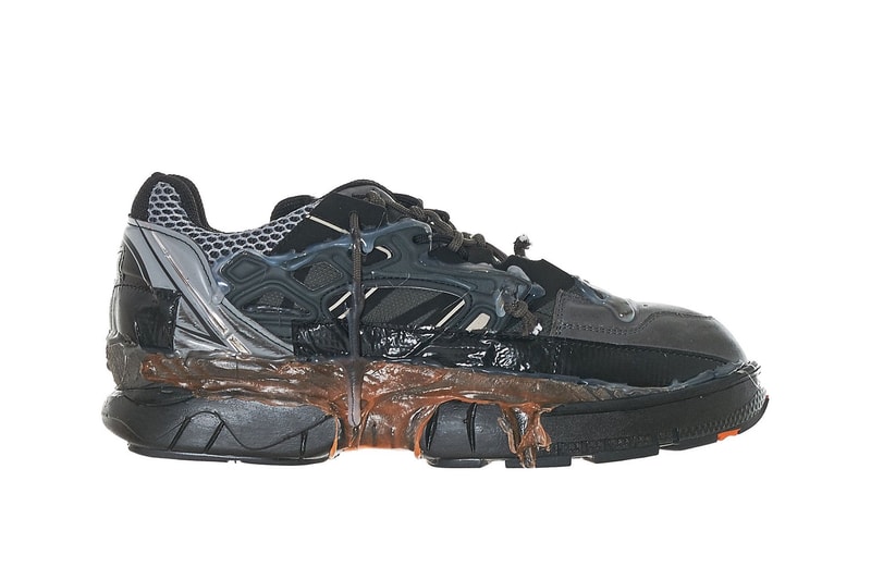 Maison Margiela Fusion Sneakers Black Orange blue silver release info sneakers H.LORENZO