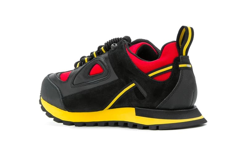 Maison Margiela Twist Lace-Up Sneaker release info black red yellow