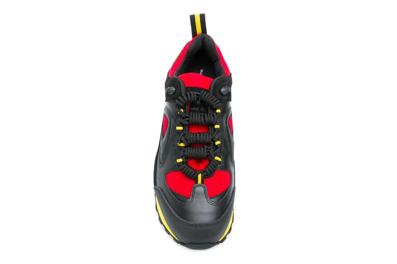 Maison Margiela Twist Lace-Up Sneaker release info black red yellow