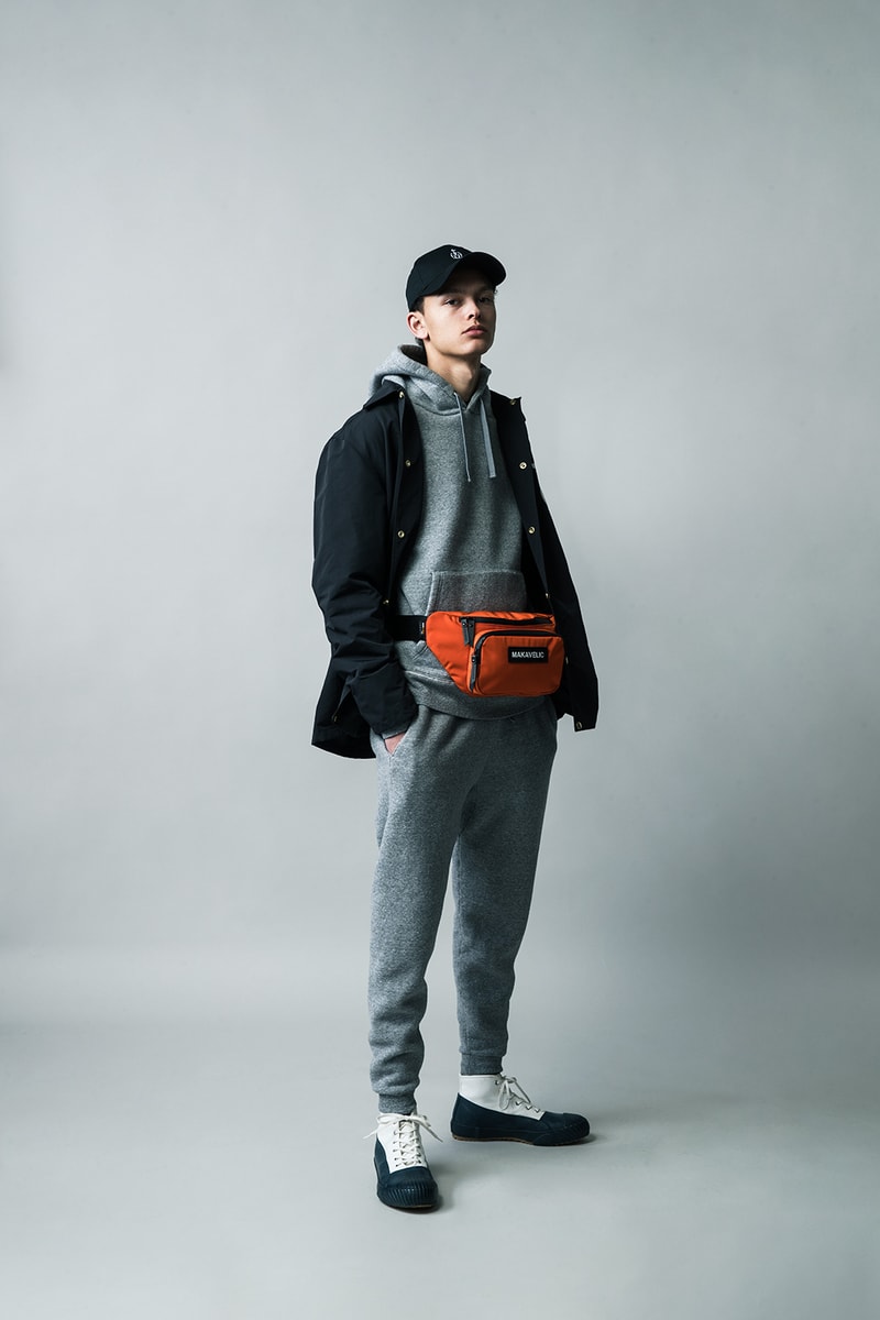 MAKAVELIC Fall Winter 2018 Collection Lookbook bags accessries outerwear jackets pullovers shirts