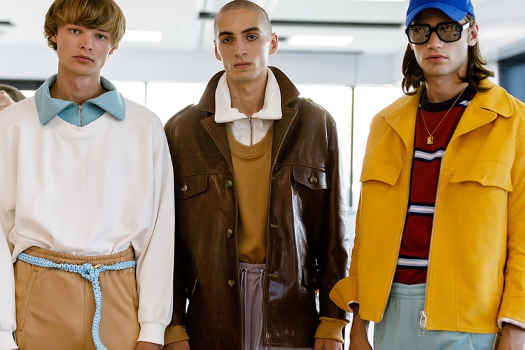 A Backstage Look at Martin Asbjørn’s Nostalgic Sportswear-Driven SS19 Show