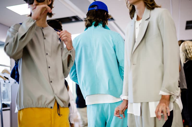 Martin Asbjørn Copenhagen Fashion Week Spring Summer 2019 collection backstage sportswear