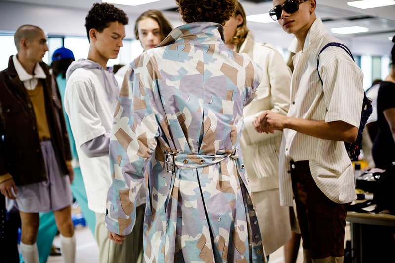 Martin Asbjørn Copenhagen Fashion Week Spring Summer 2019 collection backstage sportswear