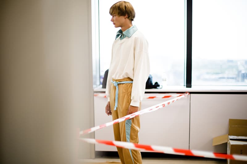 Martin Asbjørn Copenhagen Fashion Week Spring Summer 2019 collection backstage sportswear