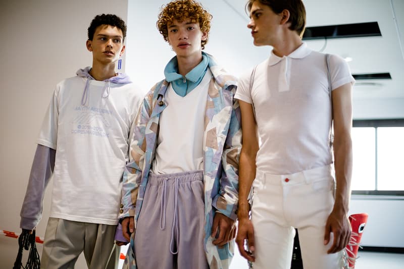 Martin Asbjørn Copenhagen Fashion Week Spring Summer 2019 collection backstage sportswear