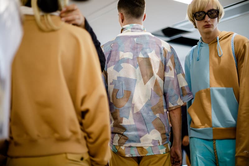 Martin Asbjørn Copenhagen Fashion Week Spring Summer 2019 collection backstage sportswear