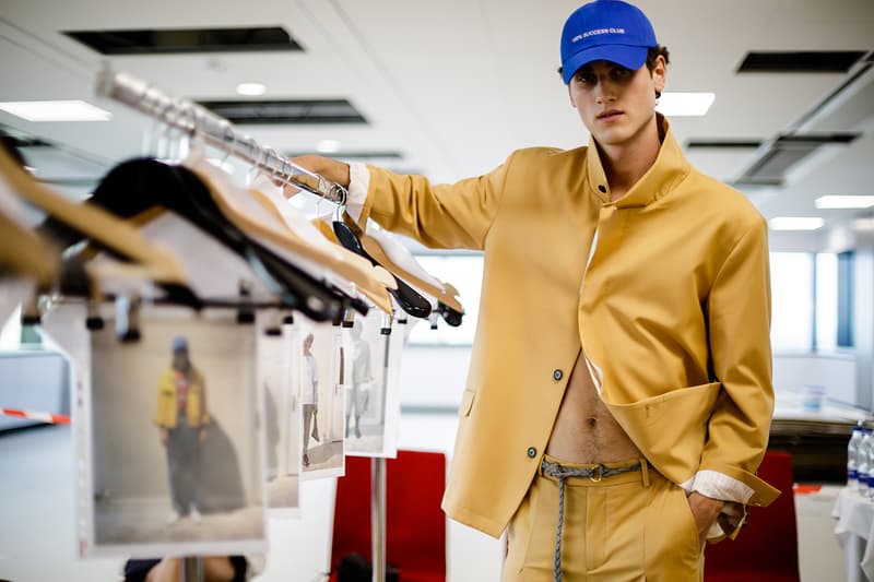 Martin Asbjørn Copenhagen Fashion Week Spring Summer 2019 collection backstage sportswear