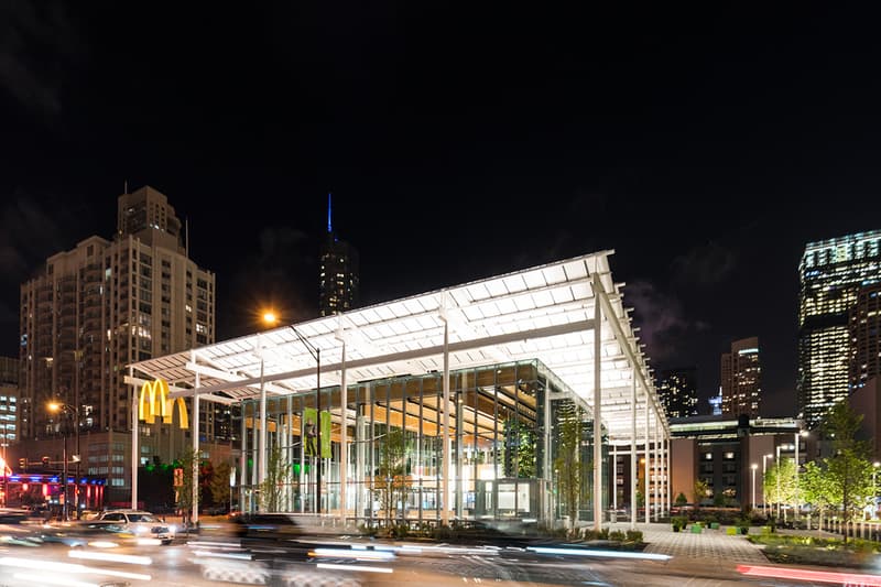 McDonald s New Chicago Flagship Location Ross Barney Architects LEED Leadership in Energy and Environmental Design West Randolph Street