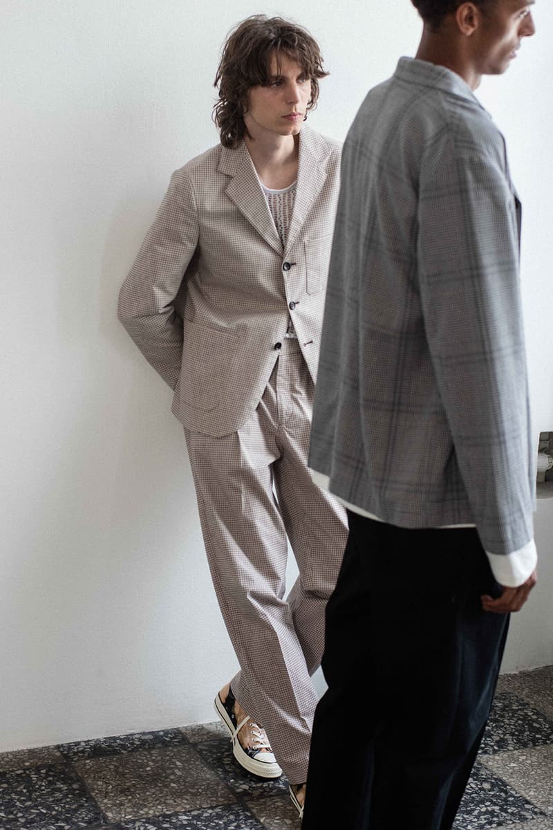 mfpen Spring/Summer 2019 Presentation Collection Lookbooks Copenhagen Fashion Week Look First Look Suit Shirt Tailoring Scandinavian