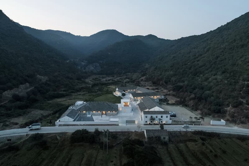 Miya LOSTVILLA Huchen Barn Resort Ares Partners Huchenxiang Ninghai Ningbo Zhejiang China Hotel Modern Interior Exterior Mountainous Landscape