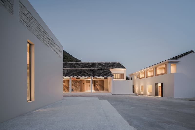 Miya LOSTVILLA Huchen Barn Resort Ares Partners Huchenxiang Ninghai Ningbo Zhejiang China Hotel Modern Interior Exterior Mountainous Landscape
