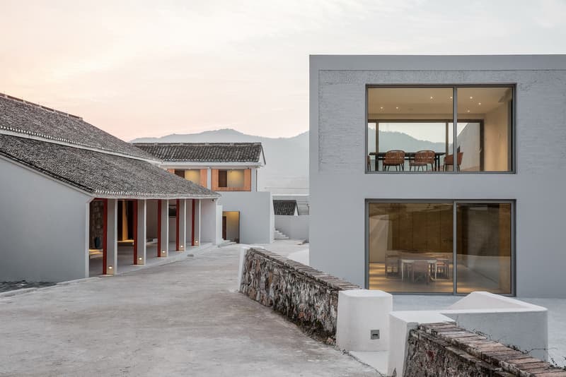 Miya LOSTVILLA Huchen Barn Resort Ares Partners Huchenxiang Ninghai Ningbo Zhejiang China Hotel Modern Interior Exterior Mountainous Landscape