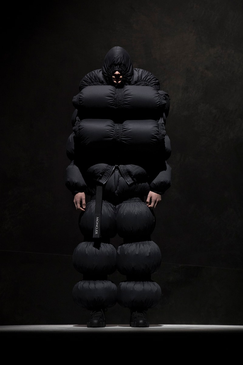 Craig green moncler genius 5 lookbook imagery closer look details release date drop info closer look collaboration collection puffer jacket down