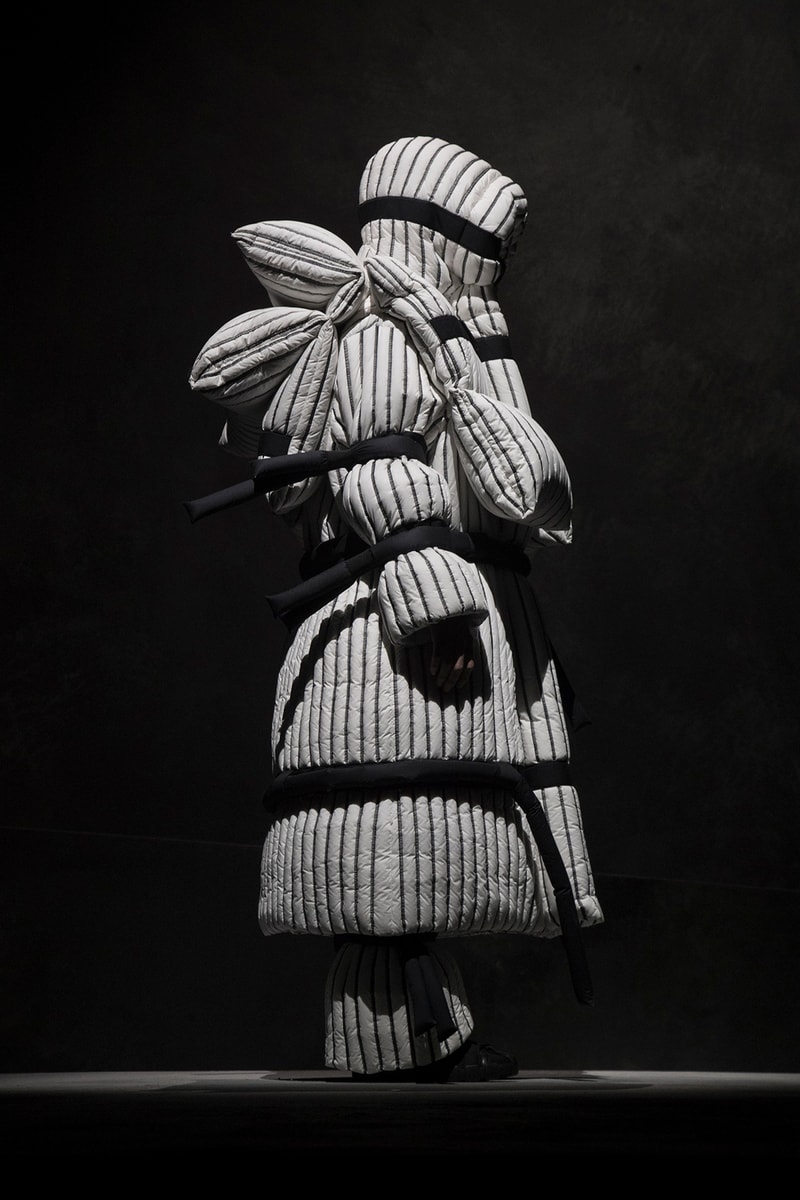 Craig green moncler genius 5 lookbook imagery closer look details release date drop info closer look collaboration collection puffer jacket down