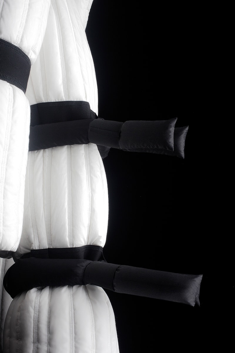 Craig green moncler genius 5 lookbook imagery closer look details release date drop info closer look collaboration collection puffer jacket down
