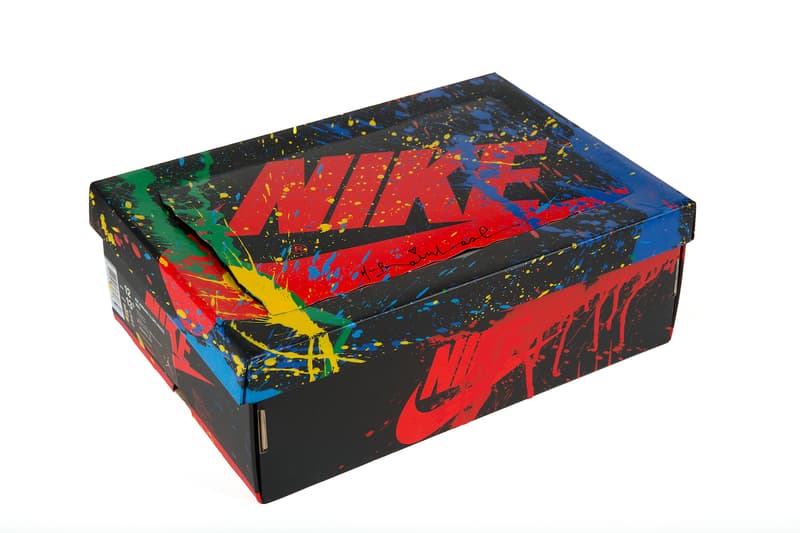 mr brainwash blitz dj am handpainted sneakers custom shoes