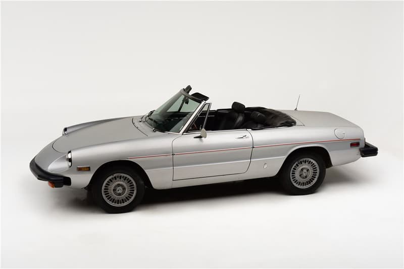 Muhammad Ali 1976 Alfa Romeo Spider Auction Details Barrett Jackson Las Vegas Convertible ALIBEE2