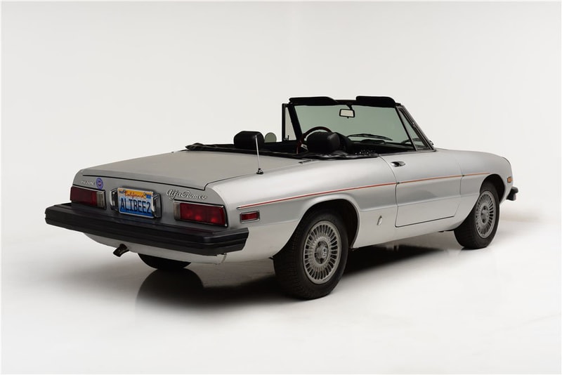 Muhammad Ali 1976 Alfa Romeo Spider Auction Details Barrett Jackson Las Vegas Convertible ALIBEE2