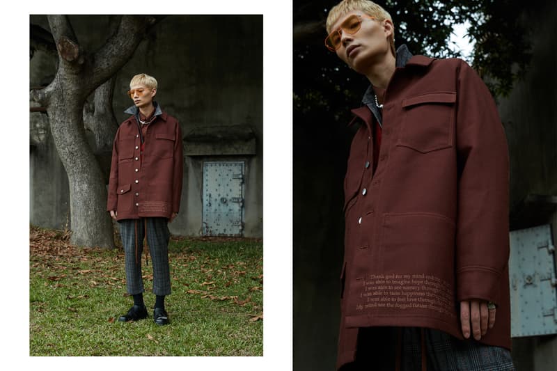 Necessity Sense Fall Winter 2018 Closed Window Collection Lookbook Taiwan Taiwanese NE.SENSE Retailer Clothing Line menswear chinese fashion brand label