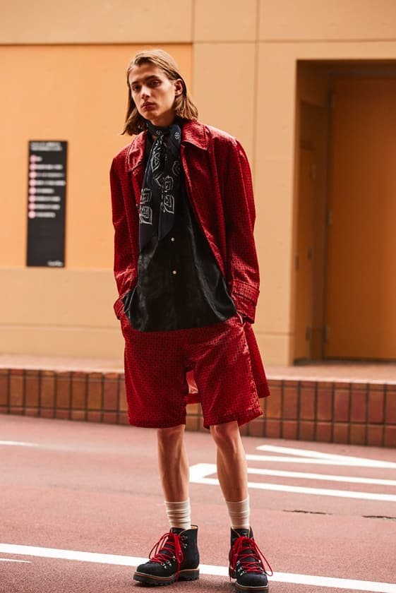 Needles Spring Summer 2019 Collection Lookbook Tracksuit Trackpant Jackets T shirt blazer shorts windbreaker hat