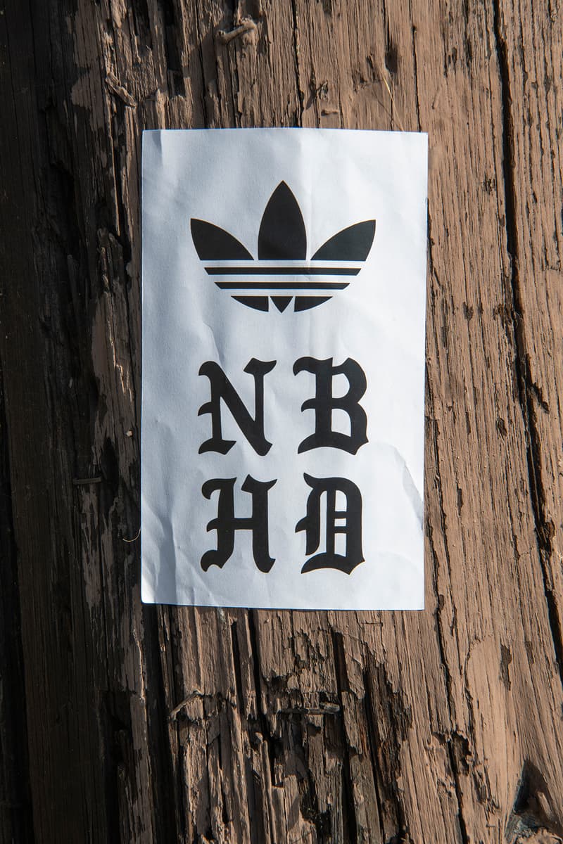 NEIGHBORHOOD adidas Originals Fall Winter 2018 lookbook cali thornhill dewitt la los angeles shinsuke takizawa japan collaboration collection official look drop release date info kamanda tracksuit sneaker september 1 2018 Stan Smith I-5923 graphics