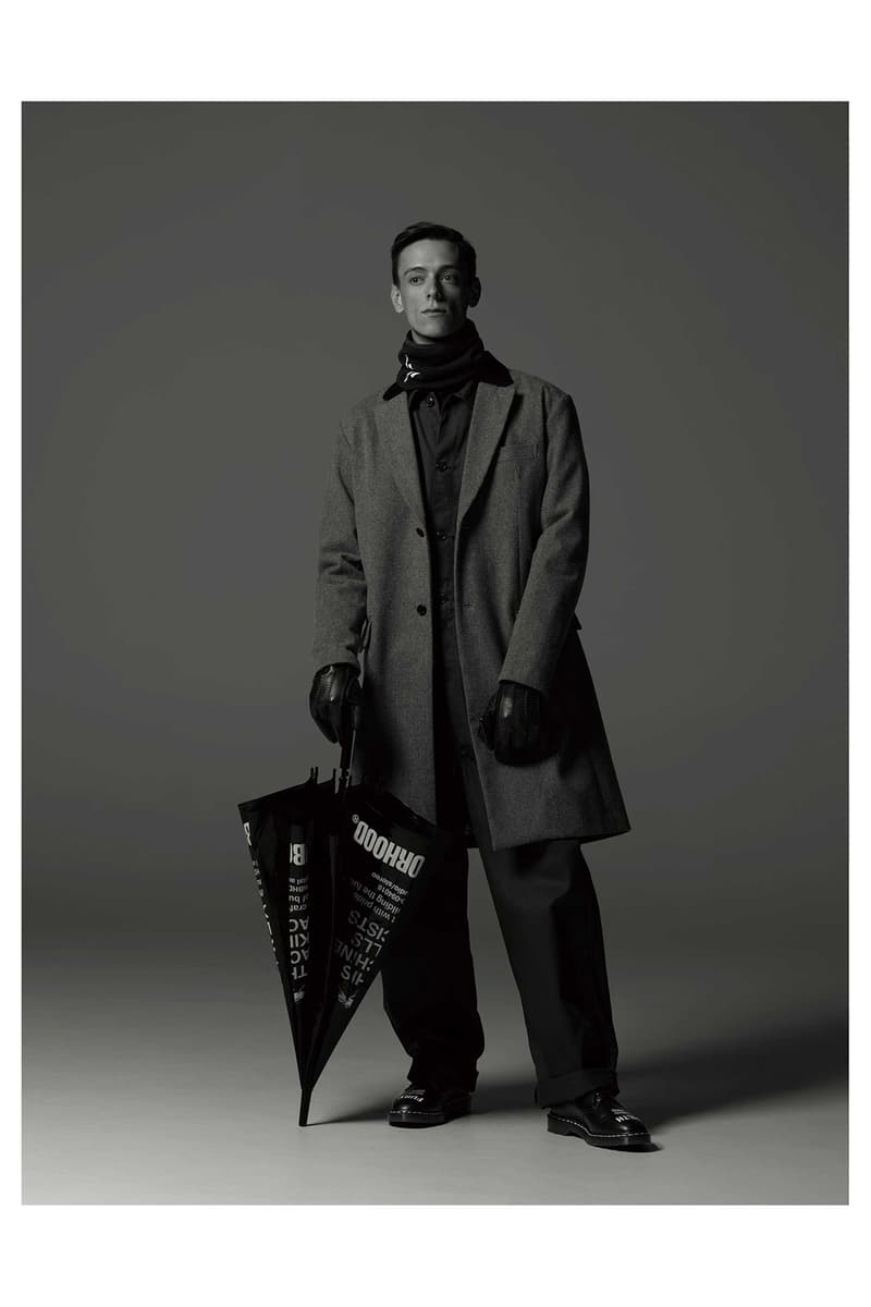 NEIGHBORHOOD Fall Winter 2018 Lookbook collection shinsuke takizawa japan this machine kills fascists racists kill the death team cold weather mans field squad old joe co collaboration sculpture ceramic incense