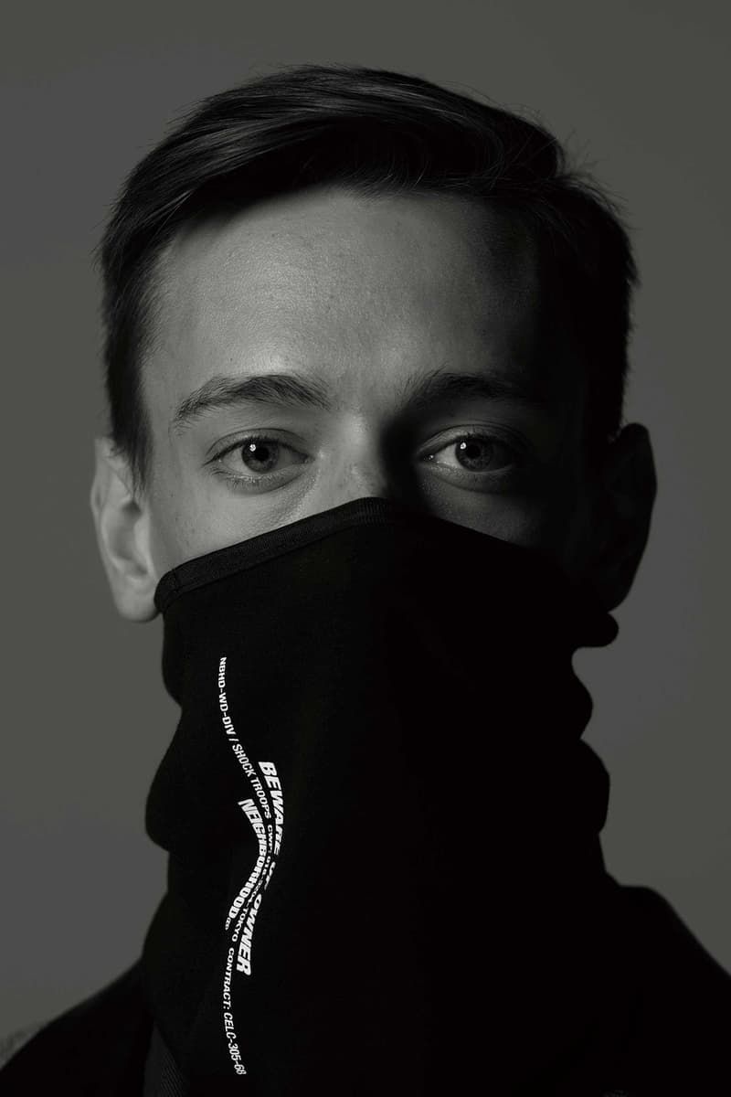 NEIGHBORHOOD Fall Winter 2018 Lookbook collection shinsuke takizawa japan this machine kills fascists racists kill the death team cold weather mans field squad old joe co collaboration sculpture ceramic incense