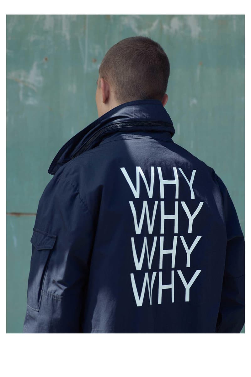 NEIGHBORHOOD Fall Winter 2018 Lookbook collection shinsuke takizawa japan this machine kills fascists racists kill the death team cold weather mans field squad old joe co collaboration sculpture ceramic incense