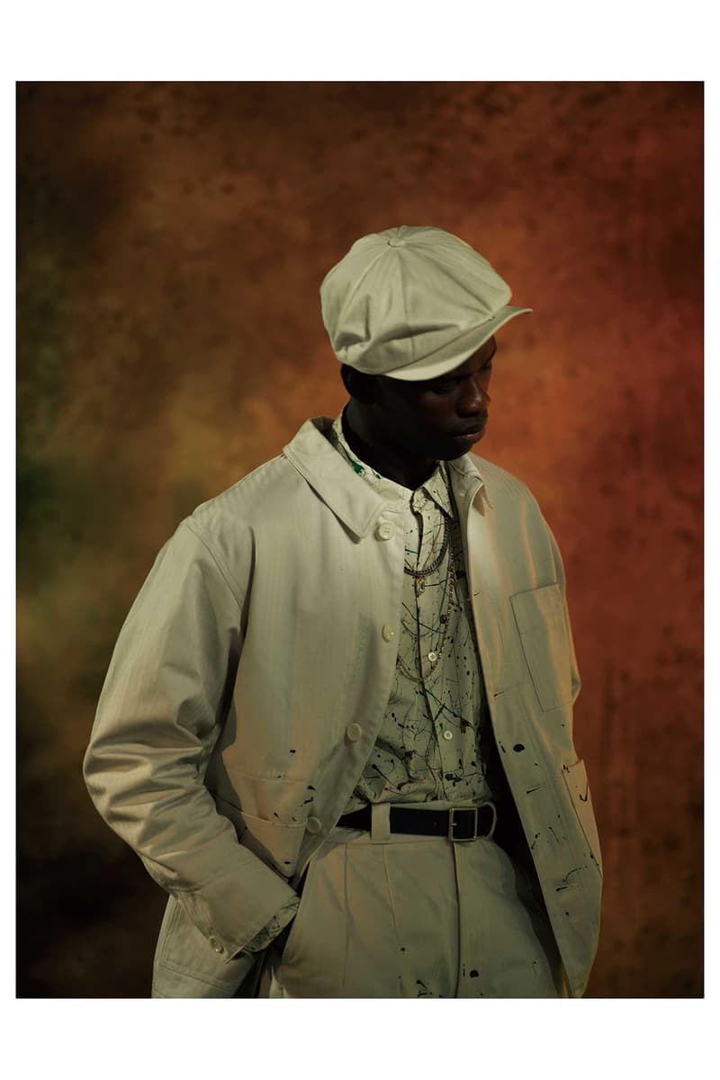 NEIGHBORHOOD Fall Winter 2018 Lookbook collection shinsuke takizawa japan this machine kills fascists racists kill the death team cold weather mans field squad old joe co collaboration sculpture ceramic incense