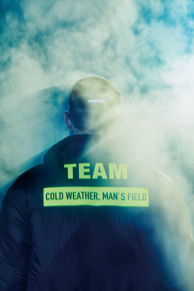 NEIGHBORHOOD Fall Winter 2018 Lookbook collection shinsuke takizawa japan this machine kills fascists racists kill the death team cold weather mans field squad old joe co collaboration sculpture ceramic incense