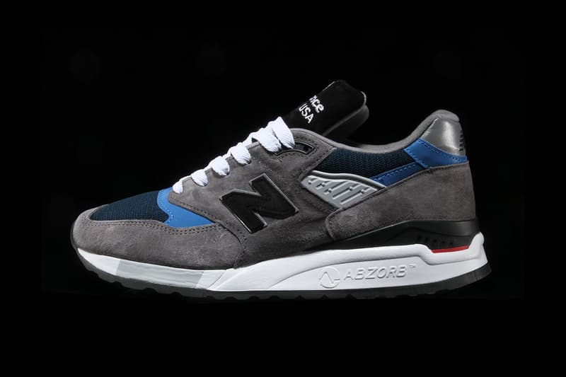 New Balance 998 Made In Usa In Grey Blue Details Hypebeast
