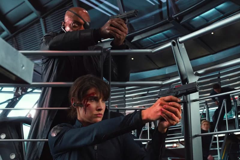 Samuel L. Jackson Nick Fury Spider-Man: Far From Home captain marvel maria hill cobie smulders