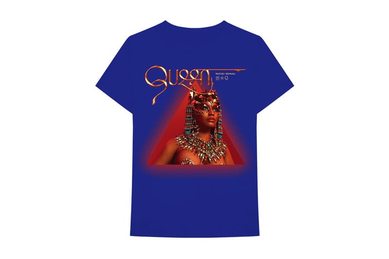 nicki minaj just don capsule collection collaboration t-shirts tees black green blue white buy yellow