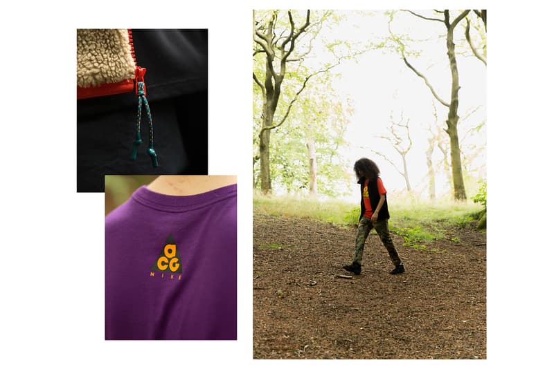 Nike ACG Fall/Winter 2018 Collection Clothing Fashion Cop Purchase Buy size? Fleece Jacket Dog Mountain Sneakers Release August 25