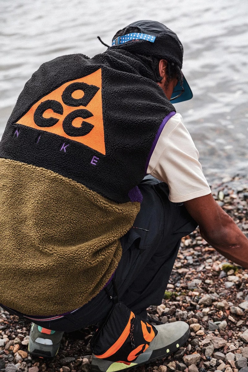 Nike ACG Fall/Winter 2018 Collection Clothing Fashion Cop Purchase Buy size? Fleece Jacket Dog Mountain Sneakers Release August 25